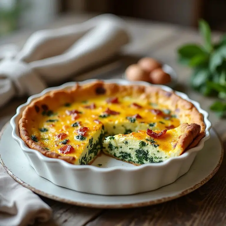 Crustless Quiche