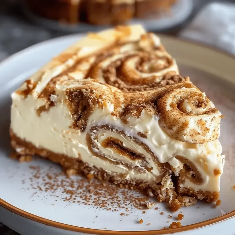 Cinnamon Roll Cheesecake